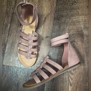 American Eagle Outfitters Blush Gladiator Sandals